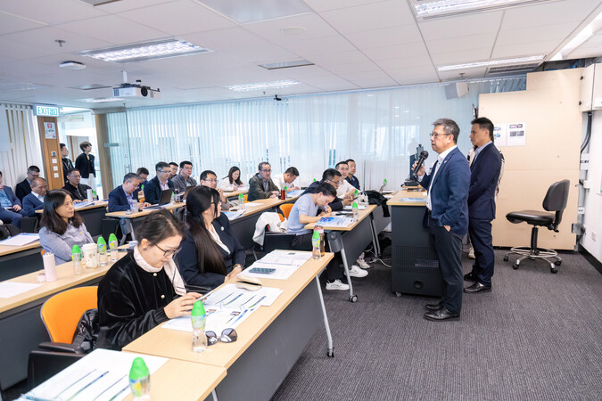 工学院院长罗康锦教授于结业仪式上致辞。